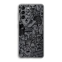 Vexx Black Mixtape: Samsung Galaxy S21 Transparant Hoesje