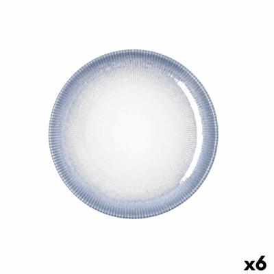 Dessertbord Bidasoa Lea Hydrozero Wit Keramisch Ø 21 cm (6 Stuks)