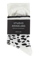 SA socks animal - off white/bright blue - 07087