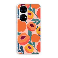 Perzik: Huawei P50 Transparant Hoesje
