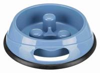 Trixie voerbak slow feed kunststof anti-slip assorti