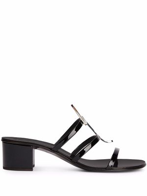 Giuseppe Zanotti sandales Syrma G 40 mm - Noir
