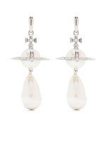 Vivienne Westwood boucles d'oreilles Aleska à motif Orb - Argent - thumbnail