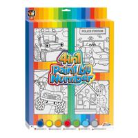 Creative Craft Group Schilderen op nummer 4-in-1 jongens