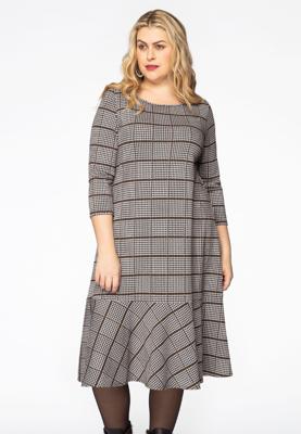 Yoek Dress PRINCE DE GALLES | Bruin | Maat 58/60