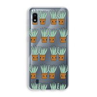 Sansevieria: Samsung Galaxy A10 Transparant Hoesje