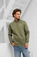 Club Half Zip Sweater Army