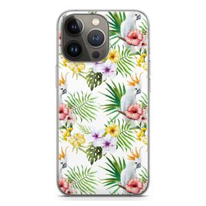 Gele kuif: iPhone 13 Pro Transparant Hoesje
