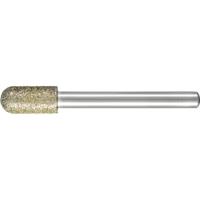 PFERD TOOLS 36431057 Diamant-slijpstift ronde walsvorm 10 x 10 mm stift-Ø 6 mm Diameter 10 mm 1 stuk(s)