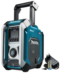Makita MR006GZ | Bouwradio | FM/AM Bluetooth | Body | Zonder accu&apos;s en lader, in doos - MR006GZ