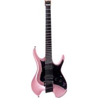 Mooer GTRS Guitars Wing 800 Intelligent Guitar Pearl Pink headless elektrische gitaar met gigbag