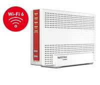 AVM FRITZ!Box 6690 CABLE RETAIL INTERNATIONAL draadloze router 10 Gigabit Ethernet Dual-band (2.4 GHz / 5 GHz) Wit - thumbnail