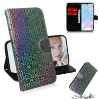 Voor Huawei P30 effen kleur kleurrijke magnetische Buckle horizontale Flip PU lederen draagtas met houder & kaartsleuven & portemonnee & Lanyard (zilv