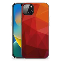 Backcover voor iPhone 14 Plus Polygon Red - thumbnail