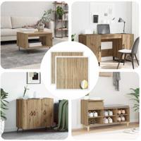 Zelfklevende Schroefhoes 2 pcs Artisan Eiken 20 x 0,5 mm