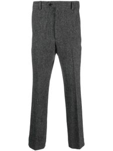 FURSAC pantalon de costume en laine à design chiné - Gris