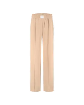 Malelions Studio Loose Fit Broek Dames Beige - Maat M - Kleur: creme | Soccerfanshop