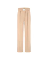 Malelions Studio Loose Fit Broek Dames Beige - Maat M - Kleur: creme | Soccerfanshop
