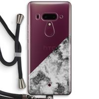 Onweer: HTC U12+ Transparant Hoesje met koord