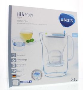 Brita Waterfilterkan Style cool blue (1 st)