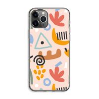 Abstract: iPhone 11 Pro Max Transparant Hoesje