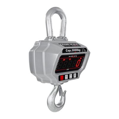 Kraanweegschaal - 3000 kg / 1 kg - LED - digitaal - afstandsbediening 50 m