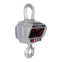 Kraanweegschaal - 3000 kg / 1 kg - LED - digitaal - afstandsbediening 50 m