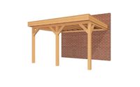 YARD Outdoor veranda SUBLIME Plat dak - 400x350 cm- Plat dak- - YARD Outdoor