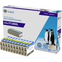 G&G Inktcartridge Compatibel Zwart, Cyaan, Magenta, Geel NP-R-1281*4/1282-4*2 1P1281-10