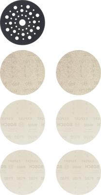 Bosch Accessoires Expert M480 schuurnetset 125 mm 7-delig - 1 stuk(s) - 2608901202