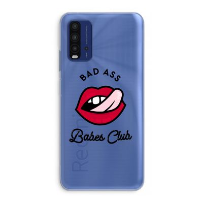 Badass Babes Club: Xiaomi Redmi 9T Transparant Hoesje