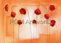 Kunstdruk Erika Heinemann - Poppy Meeting 30x21cm