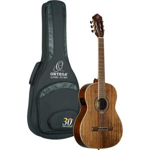 Ortega 30th Anniversary Series RE30TH-ACA Guitar elektrisch-akoestische klassieke gitaar met gigbag