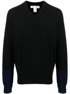 Comme Des Garçons Shirt pull à col v - Noir