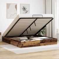 Ottoman Bedframe Oudhout 193 x 120 x 25 cm Spaanplaat