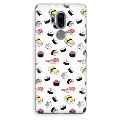Sushi time: LG G7 Thinq Transparant Hoesje