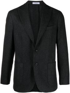 Boglioli blazer à simple boutonnage - Gris