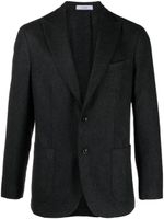 Boglioli blazer à simple boutonnage - Gris - thumbnail