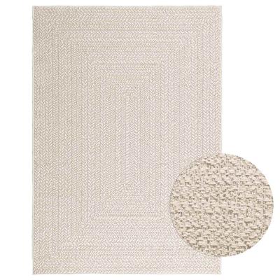 VidaXL Vloerkleed zizur room binnen en buiten 120x170 cm jute look