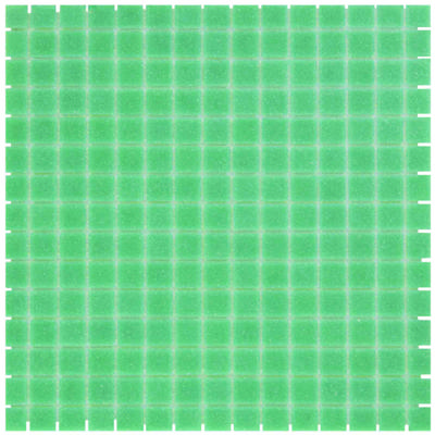 The Mosaic Factory Amsterdam Mozaiek Tegel Vierkant - Jade Groen Glas Basic 322x322 mm