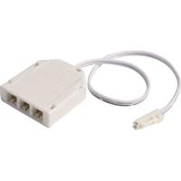 Deko Light MINI-AMP 3-fach VT (1x Stecker, 3x Buchse) 20cm, 12V/24V, max 3A, IP20 940064 Verdeler 3-voudig 20 cm Wit Deko Light MINI-AMP 3-fach VT (1x Stecker, 3x Buchse) 20cm, 12V/24V, max 3A, IP20 940064 Verdeler 3-voudig 20 cm Wit
