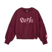 Indian Blue Jeans Winter sweater meisjes - rood - Crochet