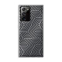 Magic pattern: Samsung Galaxy Note 20 Ultra / Note 20 Ultra 5G Transparant Hoesje