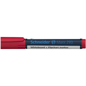 Schneider Schreibgeräte Maxx 293 markeerstift 10 stuk(s) Beitelvormige punt Rood