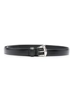 Alberta Ferretti ceinture fine en cuir - Noir - thumbnail