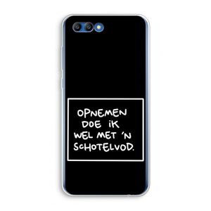 Schotelvod: Honor 10 Transparant Hoesje