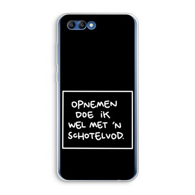 Schotelvod: Honor 10 Transparant Hoesje
