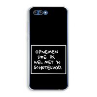 Schotelvod: Honor 10 Transparant Hoesje
