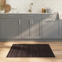 VidaXL Vloerkleed rechthoekig 80x100 cm bamboe donkerbruin