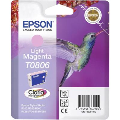 Epson Inktcartridge T0806 Origineel Foto magenta C13T08064011